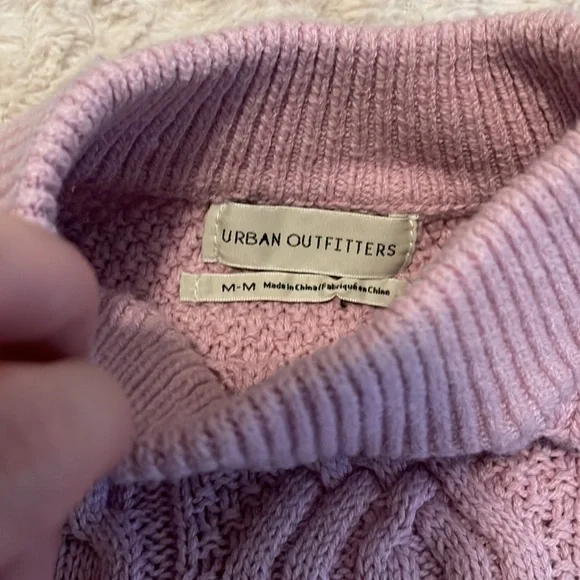 Urban Outfitters Lavender/Pink Crewneck Sweater - Picture 3 of 6
